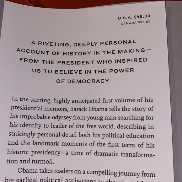 A Promised Land Barack Obama - Picture 4 of 5